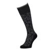 Steunkousen Sockwell Damask zwart