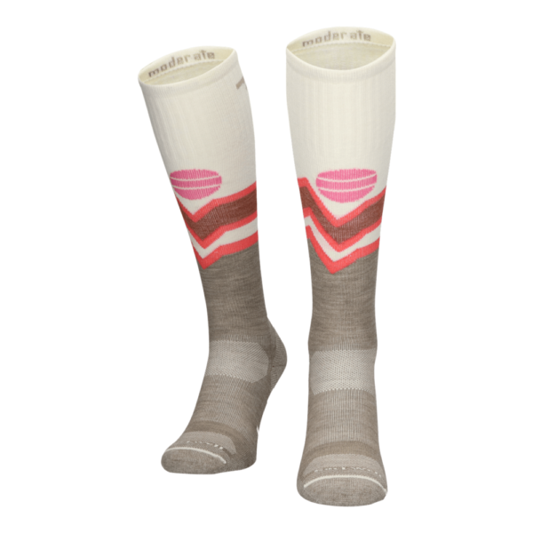 Sockwell Mountain Beat Wandelsteunkousen Dames – Khaki