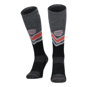 Sockwell Mountain Beat Wandelsteunkousen Dames – Zwart